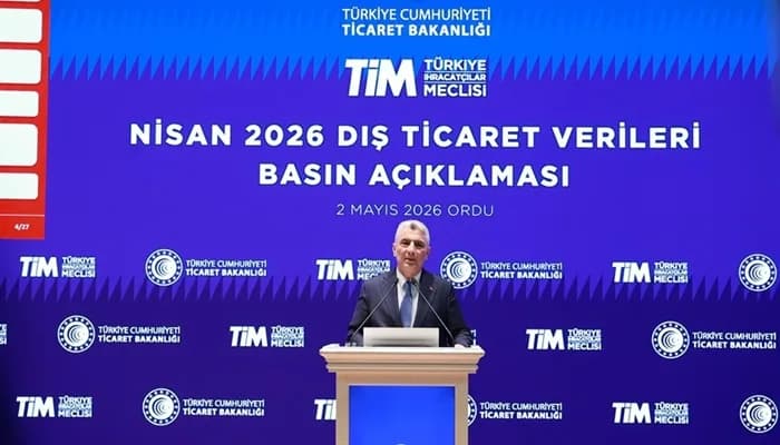 Ticaret Bakanı Ömer Bolat Nisan Ayı Dış Ticaret Verilerini Açıkladı