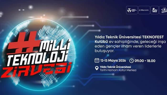 Milli Teknoloji Zirvesi Yıldız Teknik Üniversitesi’nde: Geleceğin Teknolojileri Tarihi Dokuda Buluşuyor!