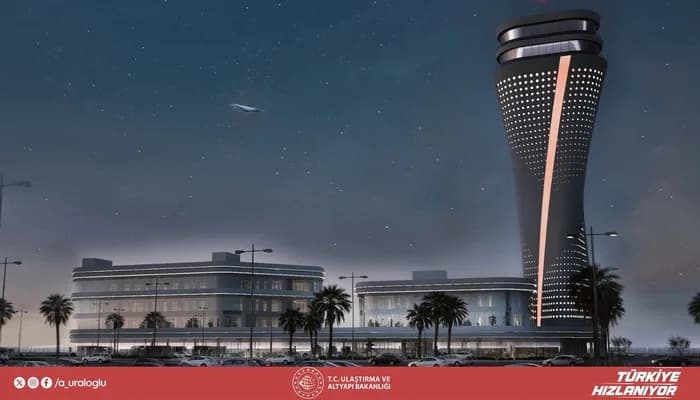 Antalya Havalimanı’na Sembol Kule